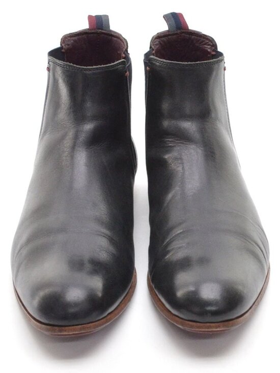 Men Ted Baker Whron Black Leather Chelsea Boot 43 main image 7